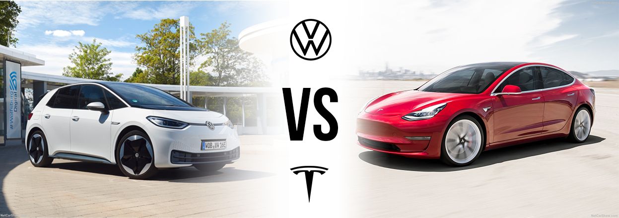 Volkswagen vs tesla